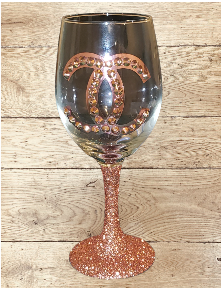 Chanel Wine Glass 